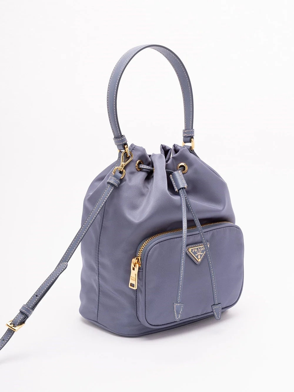 Prada Women Prada Duet Re-Nylon Bucket Bag