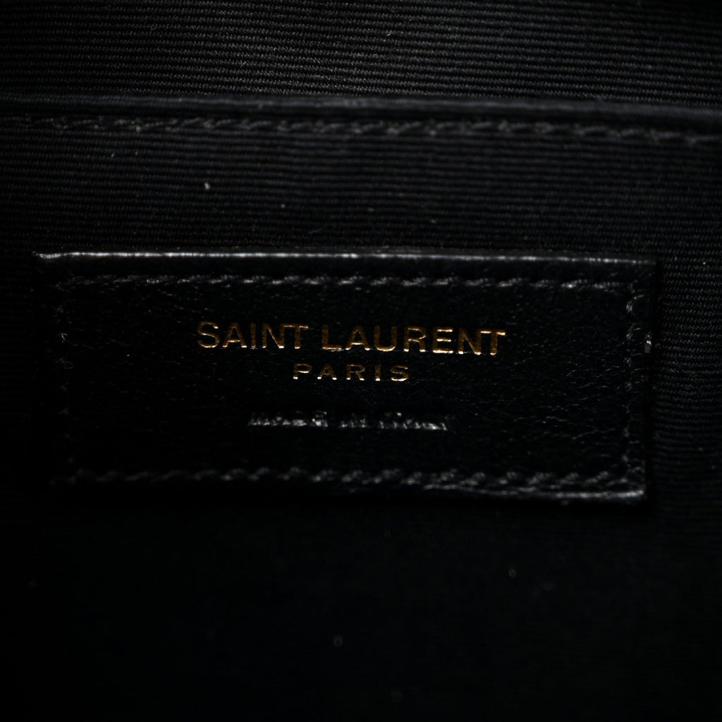 Calfskin Matelasse Monogram Lou Camera Bag Dark Beige