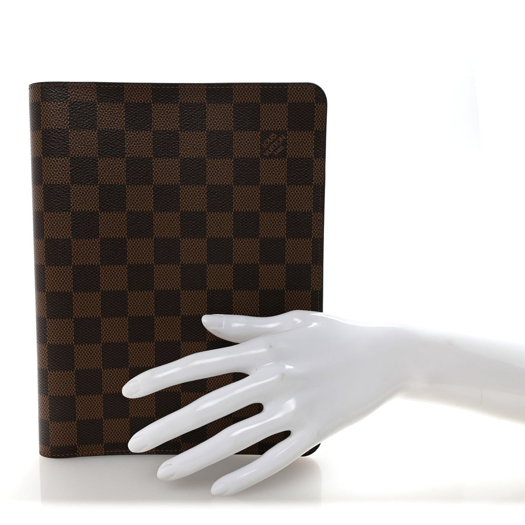 Damier Ebene Desk Agenda Cover