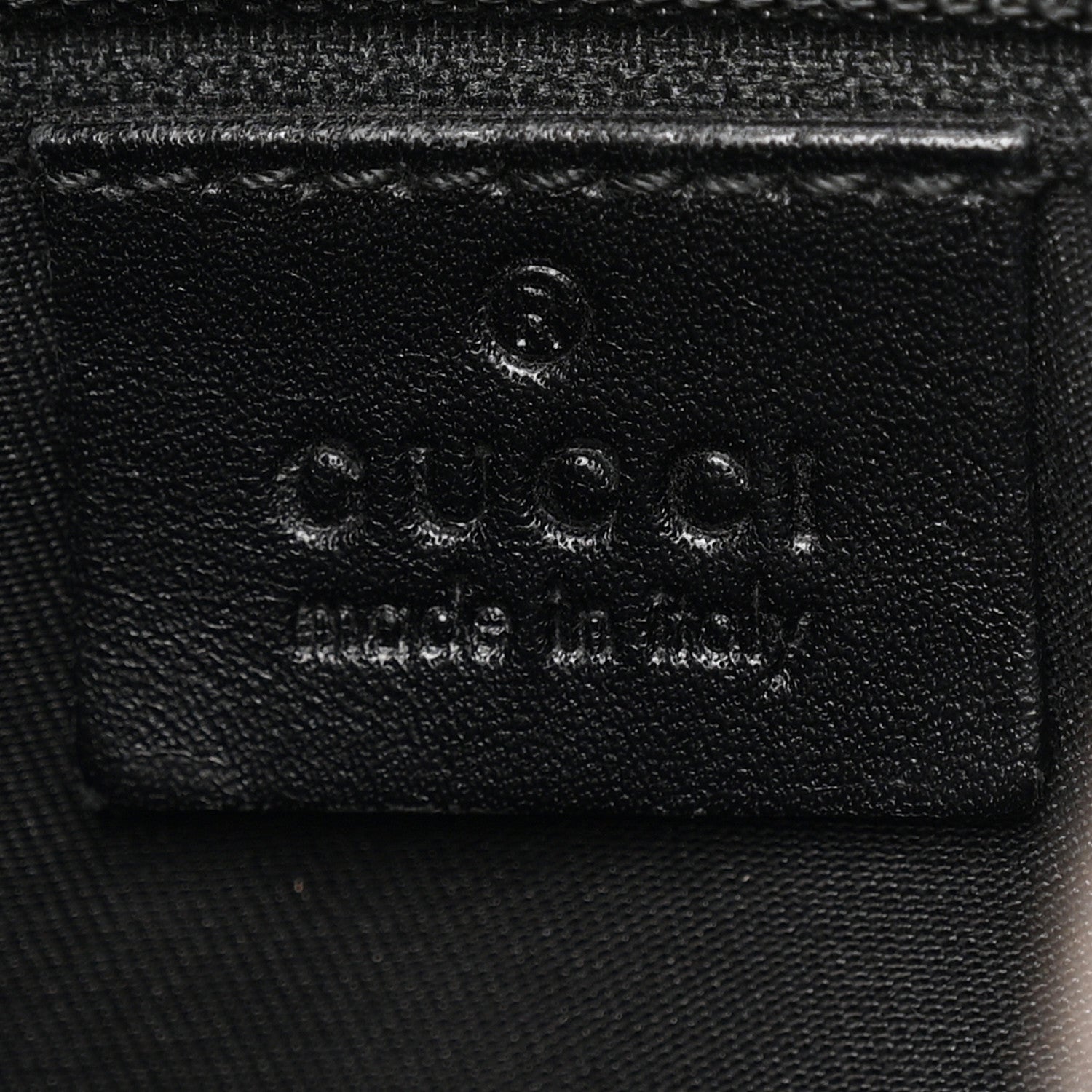 Guccissima GG Messenger Bag Black