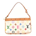 Monogram Multicolor Pochette Accessories White