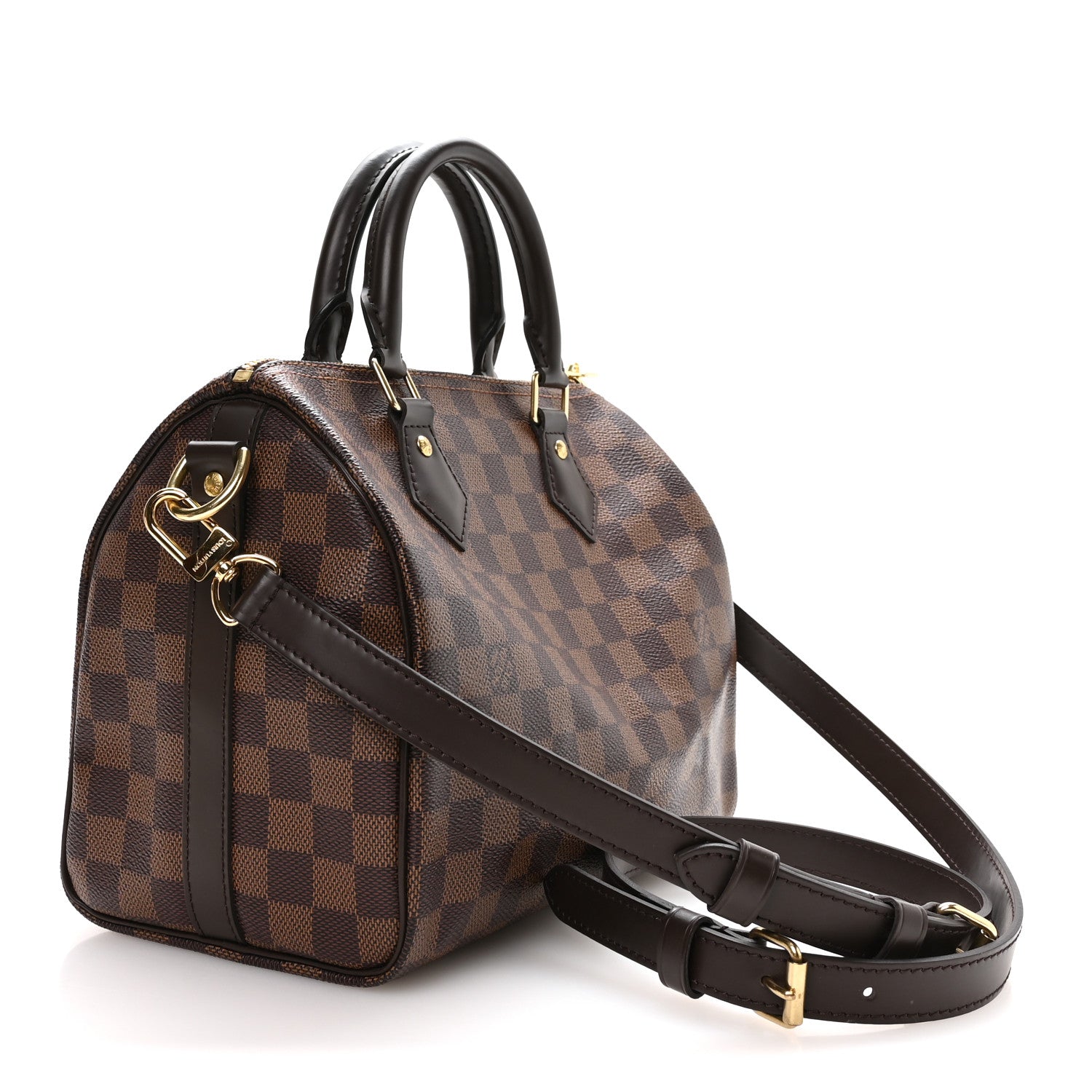 Damier Ebene Speedy Bandouliere 25