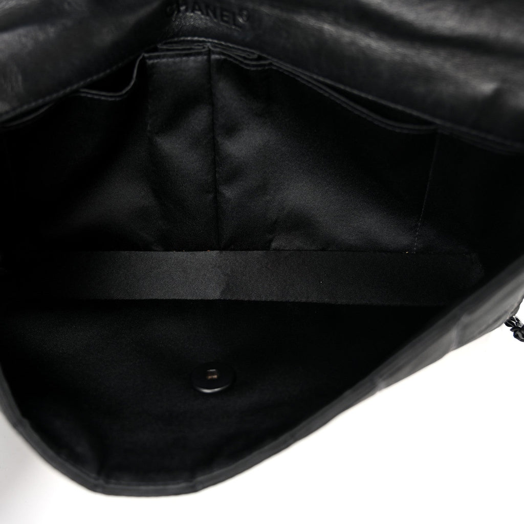 Nylon Travel East West Flap Black