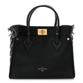 Calfskin Monogram Tufting On My Side Black