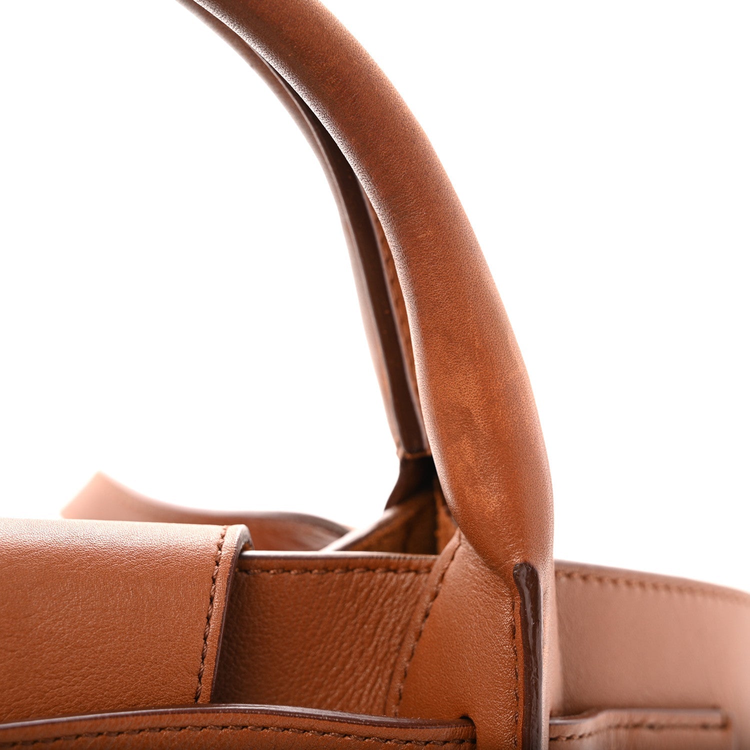 Smooth Calfskin Small Big Bag Tan