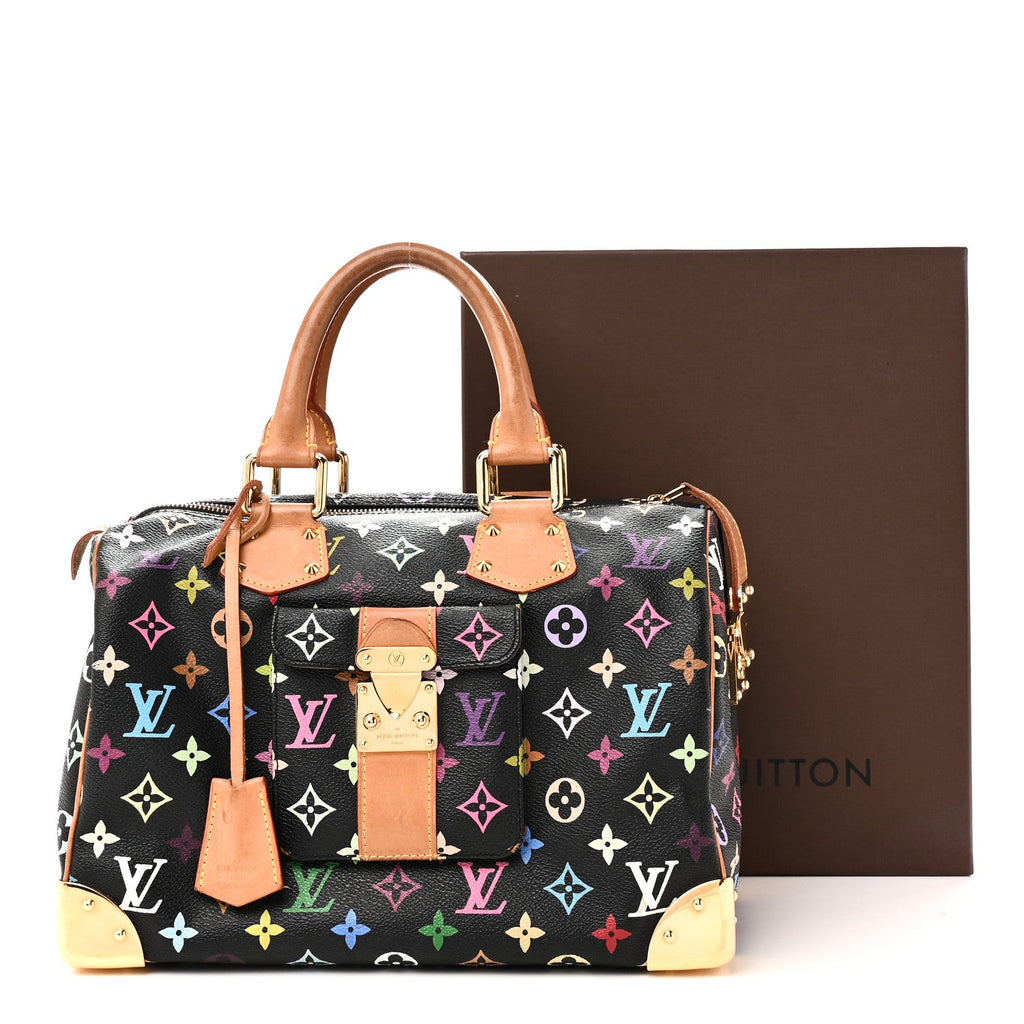 Monogram Multicolor Speedy 30 Black