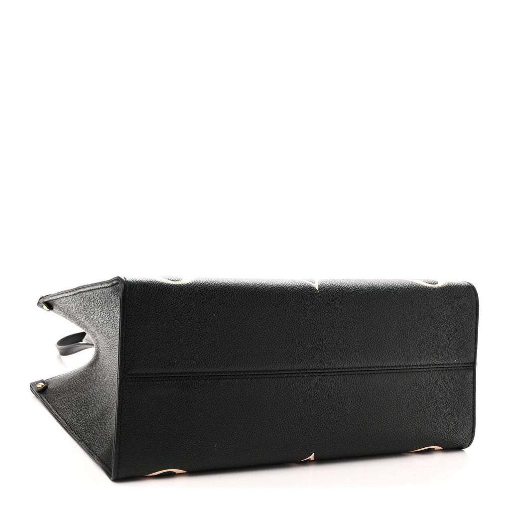 Empreinte Monogram Giant Onthego MM Black Beige