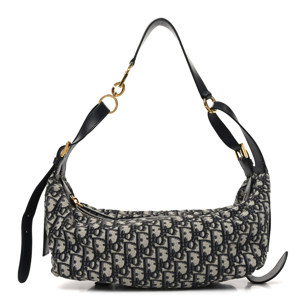 Oblique Large D-Journey Bag Blue