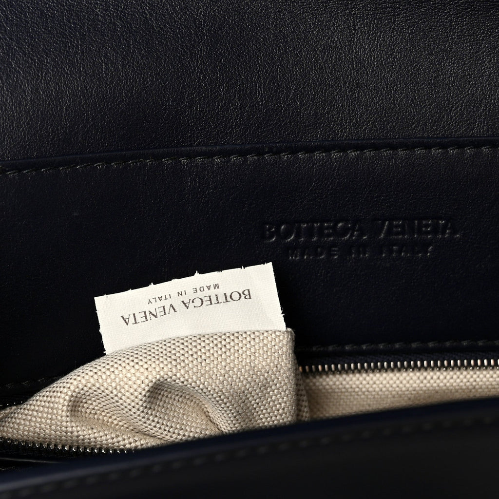 Calfskin Intrecciato Small Andiamo Messenger Bag Nocturnal