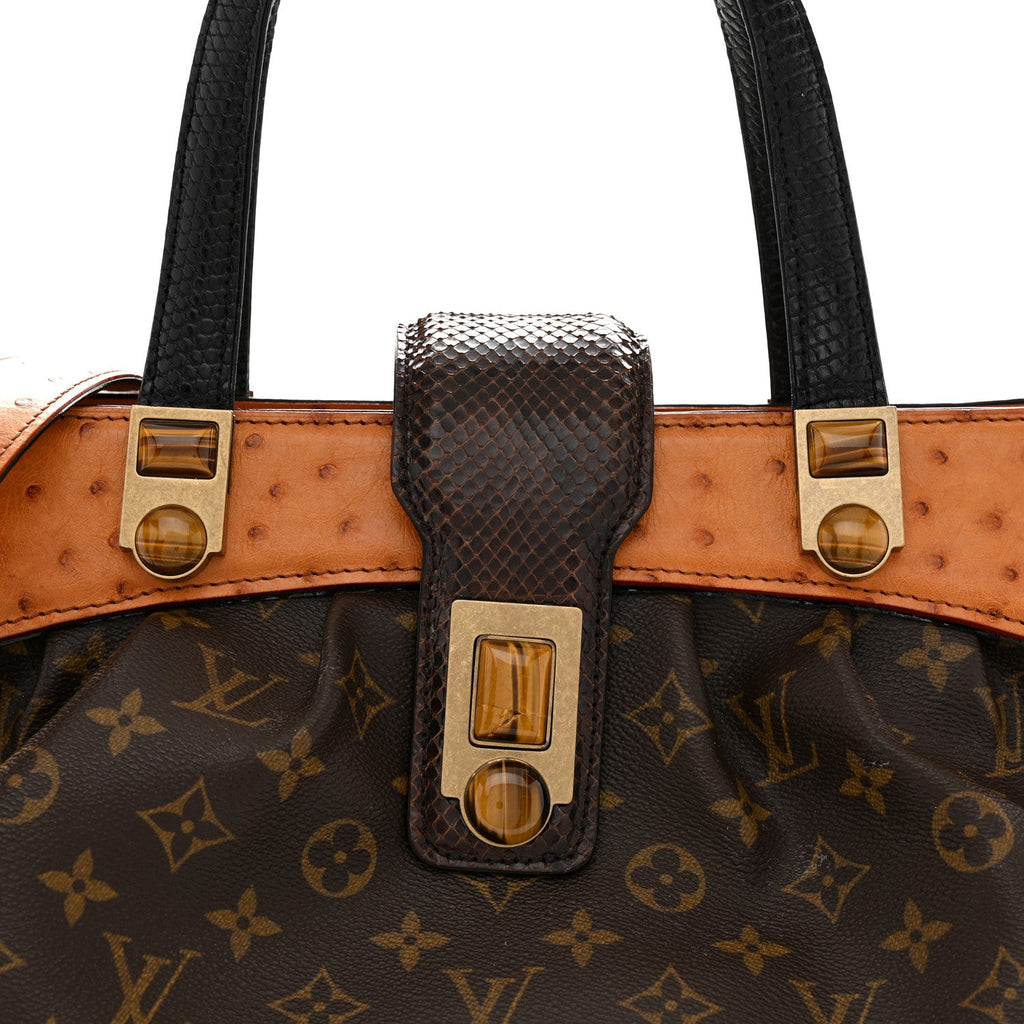 Monogram Ostrich Oskar Waltz