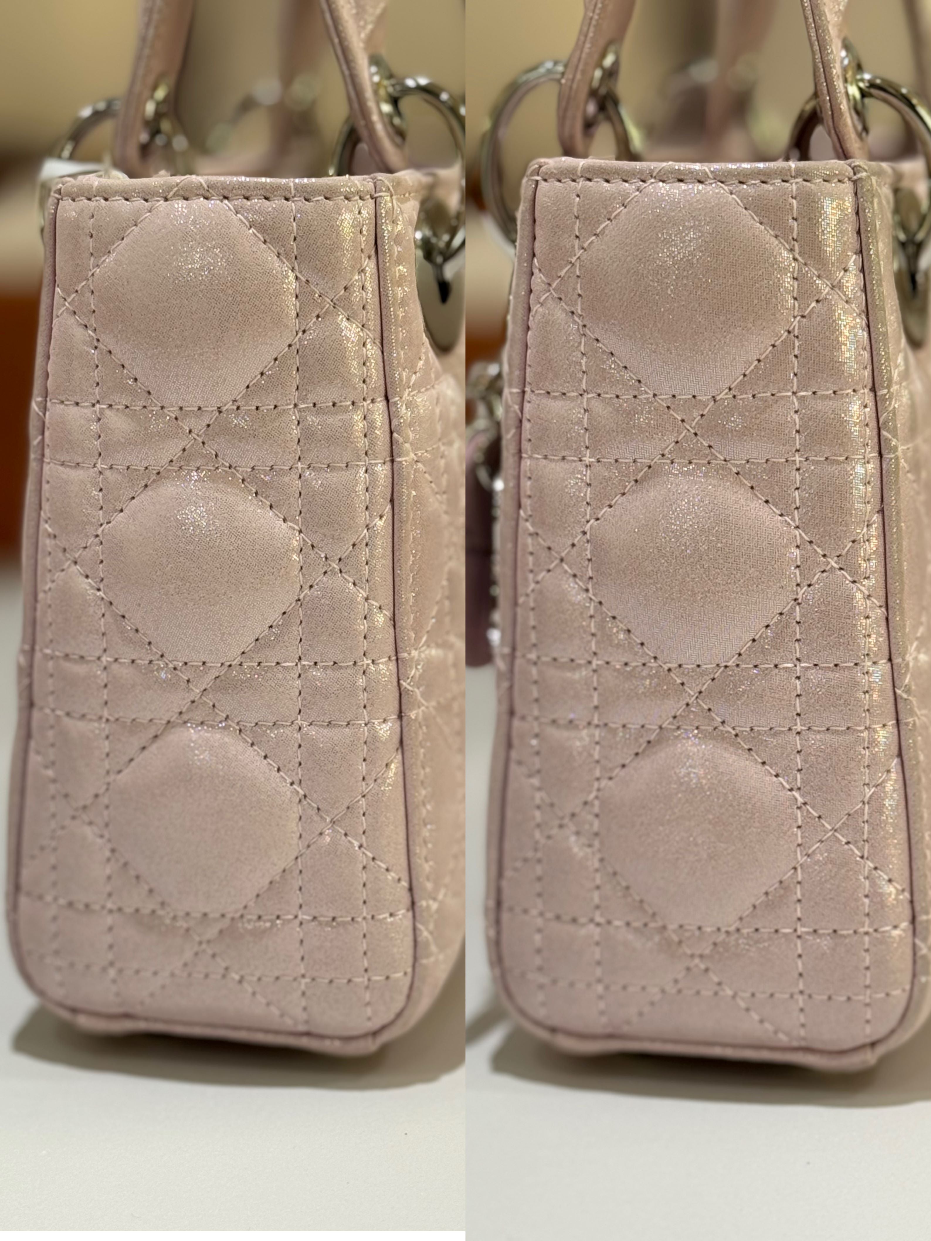 DIOR MINI LADY DIOR BAG PINK