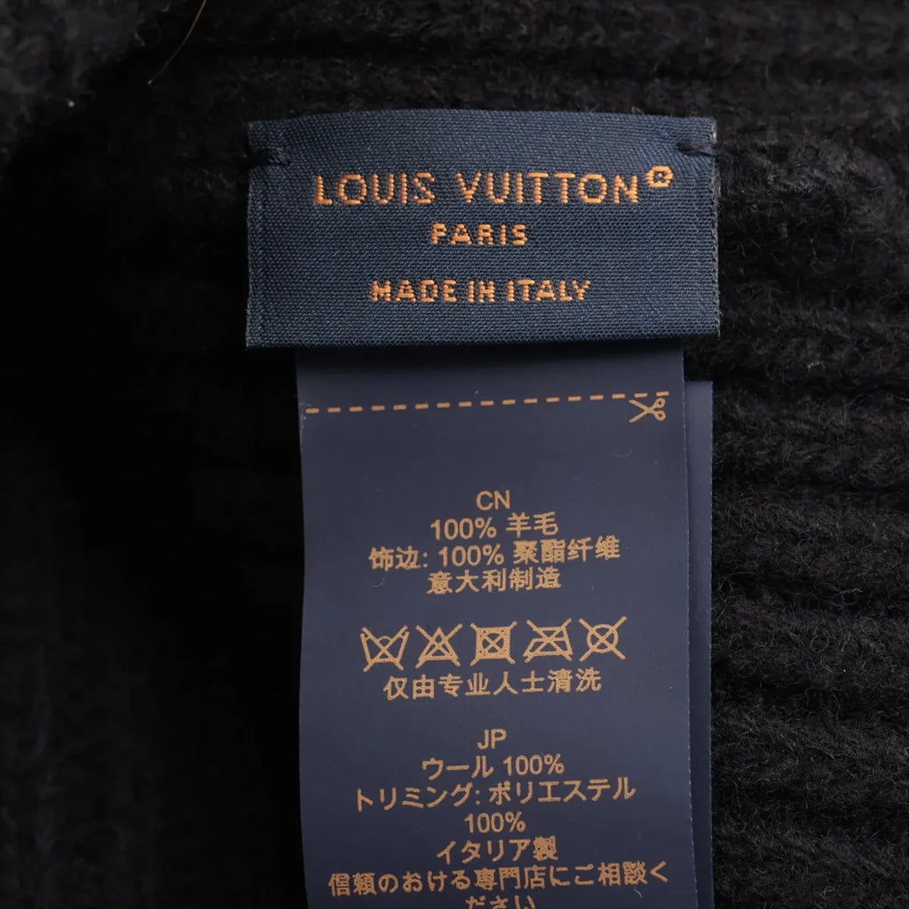 Louis Vuitton Knit Wool Beanie Black
