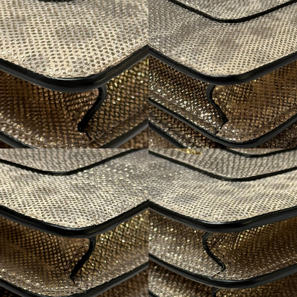 BVLGARI TOP HANDLE SERPENTI BAG GOLD