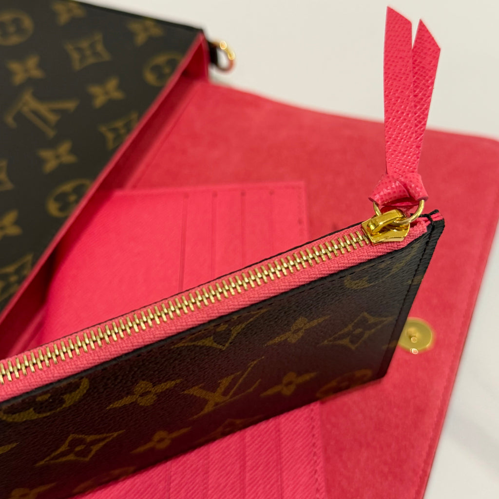 Louis Vuitton Christmas Limited Edition Felicie Pochette 3-in-1 Wallet Crossbody Bag