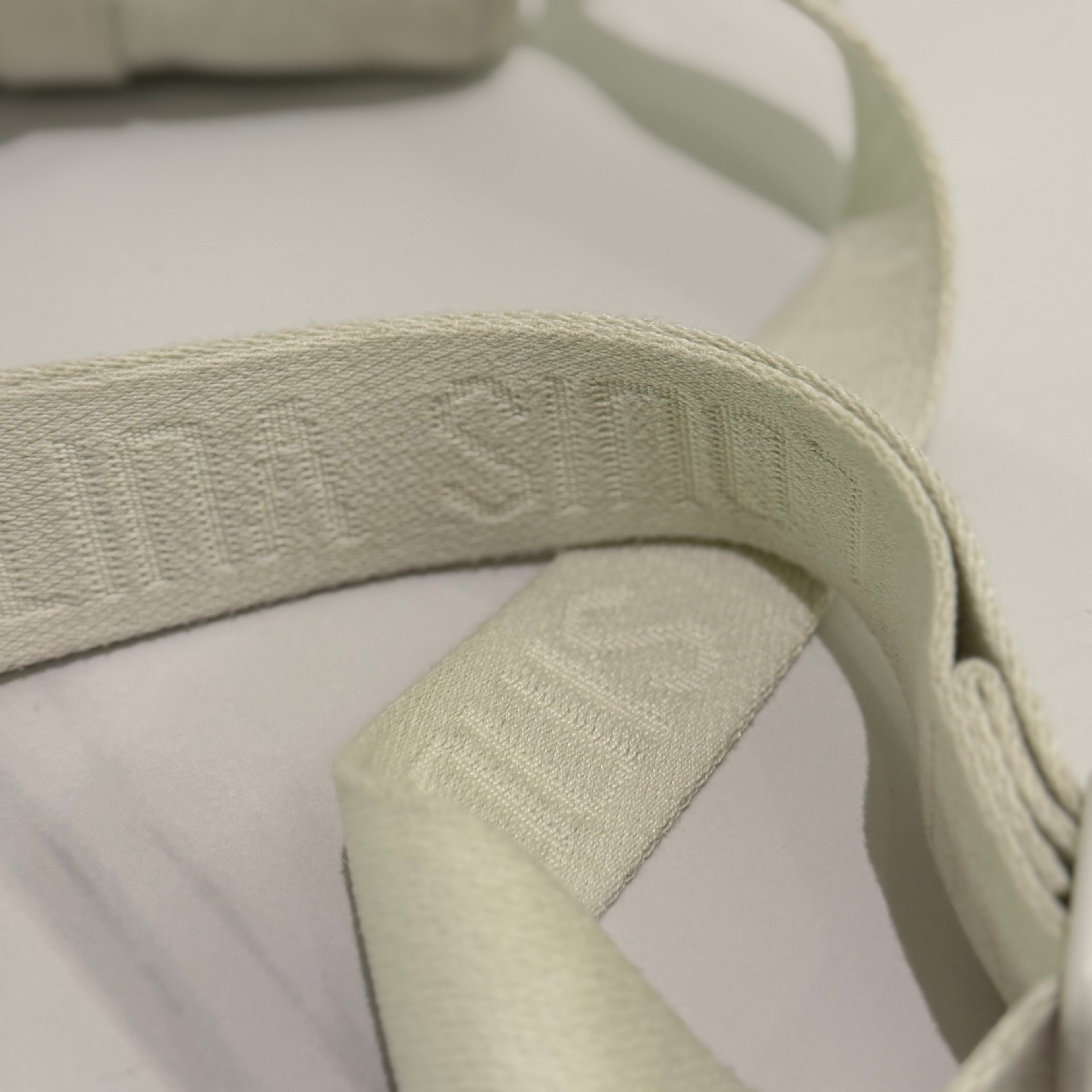Louis Vuitton Keepall 25 White Embossed Monogram Top Handle Shoulder Bag