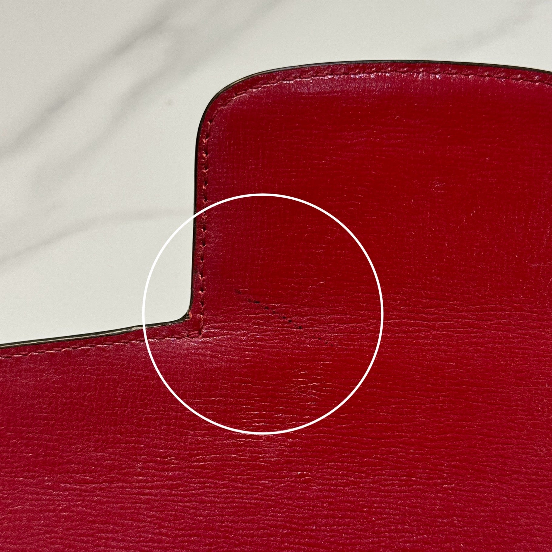 GUCCI 1955 MEDIUM HORSEBIT RED