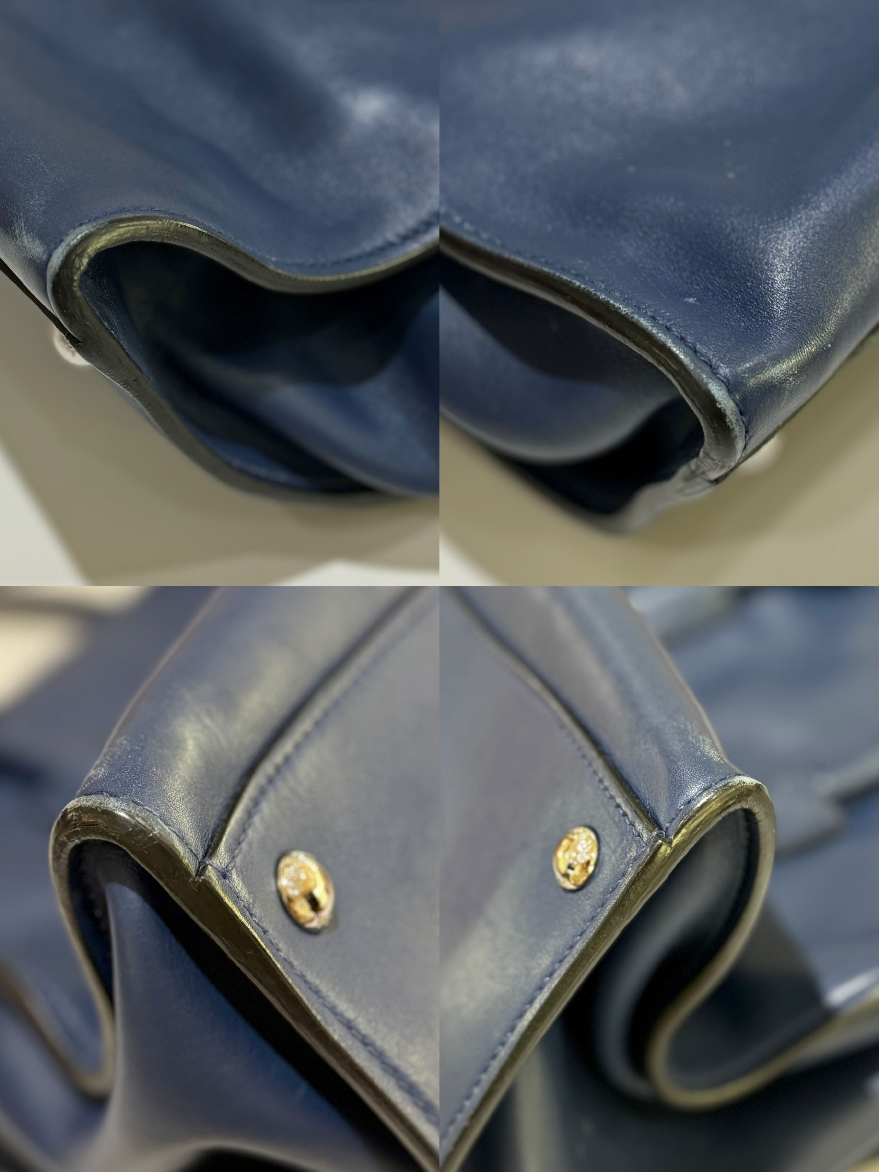 PRADA TOTE BLUE BAG