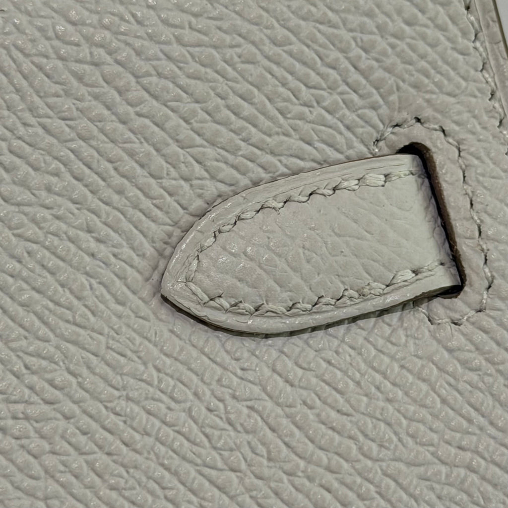 Hermes Kelly To Go Epsom M4 Gris Pale with Gold Hardware (Stamp B)
