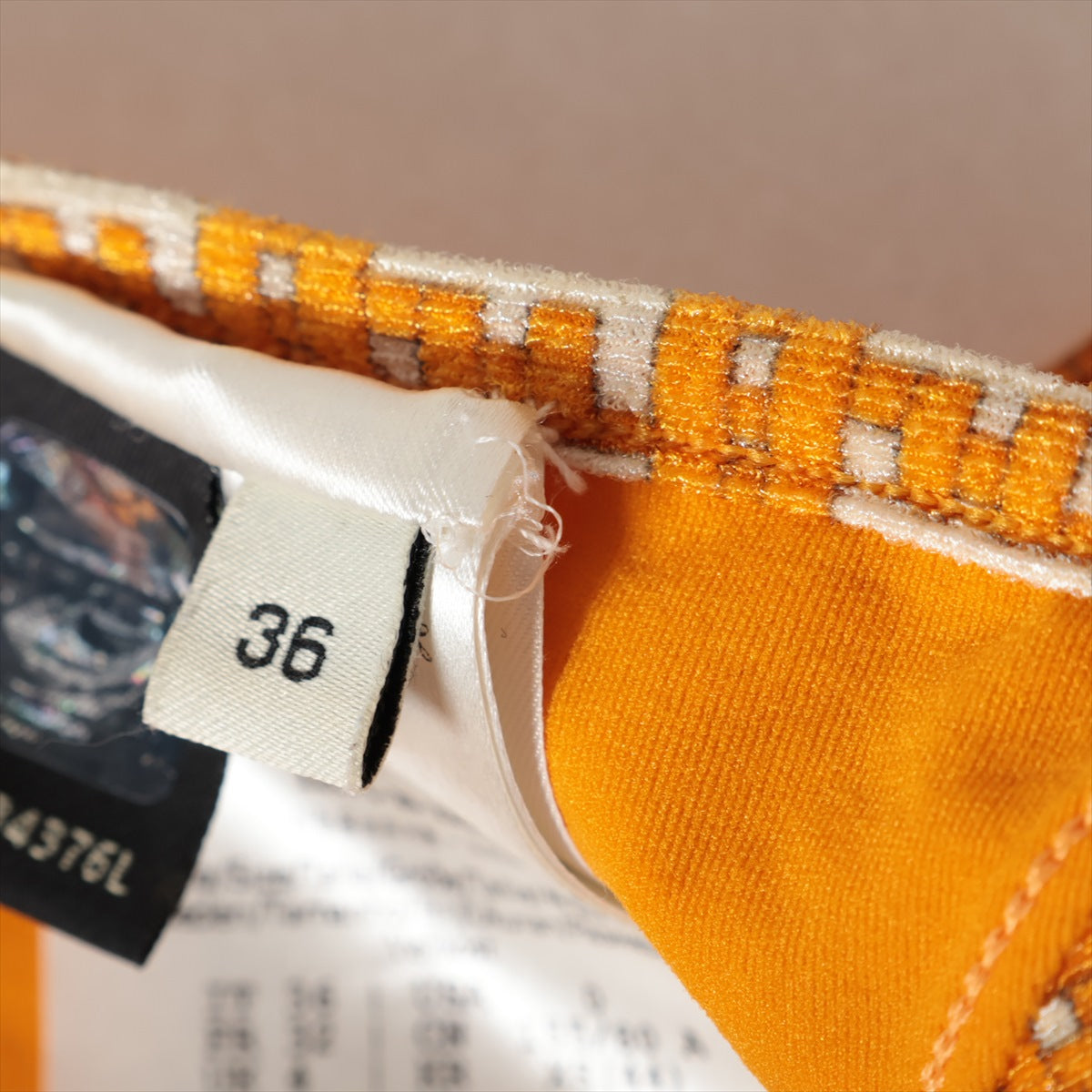 Fendi Zucca Nylon Swimwear Orange