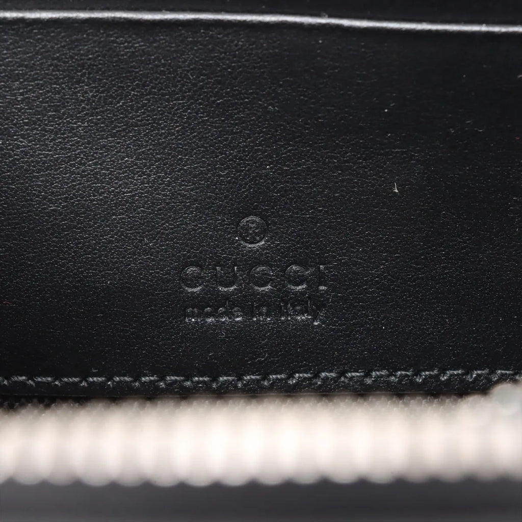 Gucci GG Supreme Leather Shoulder Bag Black