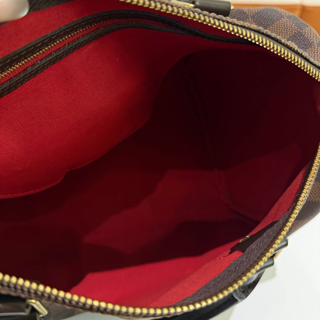 Louis Vuitton Speedy 30 Damier Ebene Top Handle Bag
