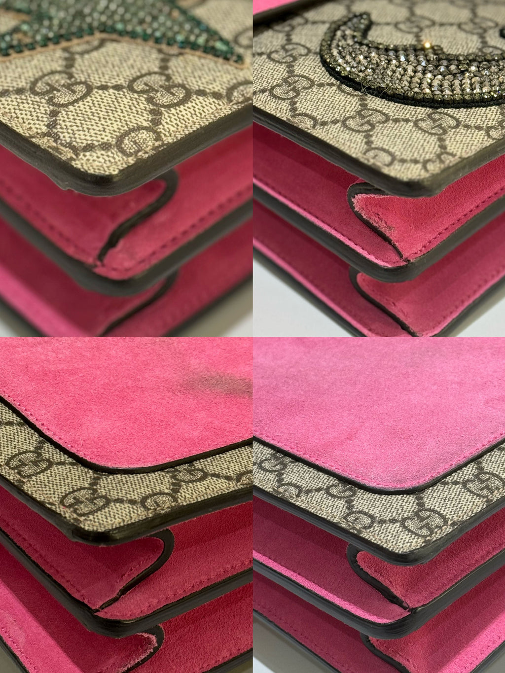 GUCCI DIONYSUS STAR HEART AND MOON BAG