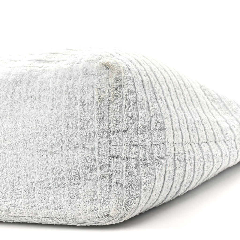 Terry Cotton CC Beach Tote Towel Set Light Grey