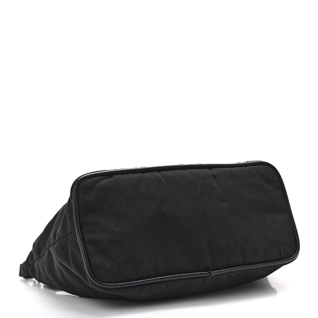 Tessuto Nylon Pochette Bag Black
