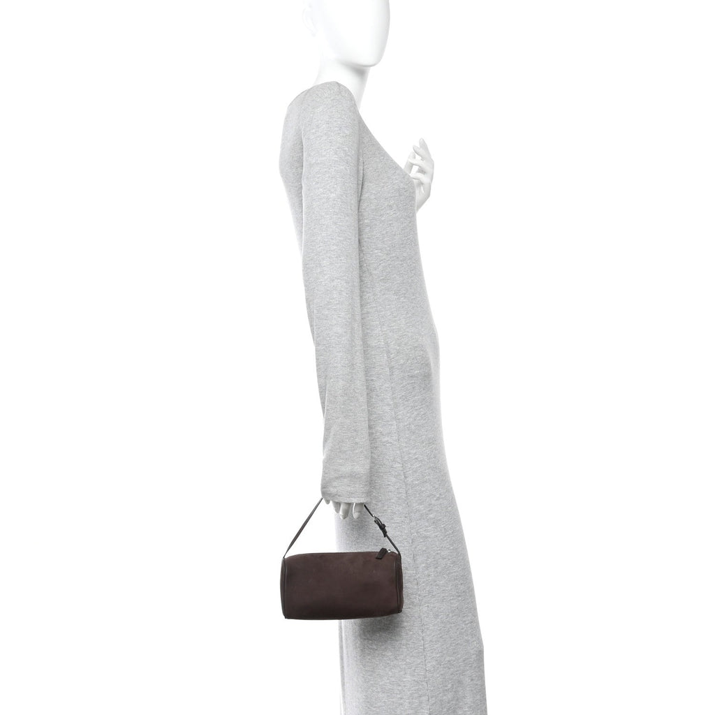 Suede 90's Bag Dark Aniline