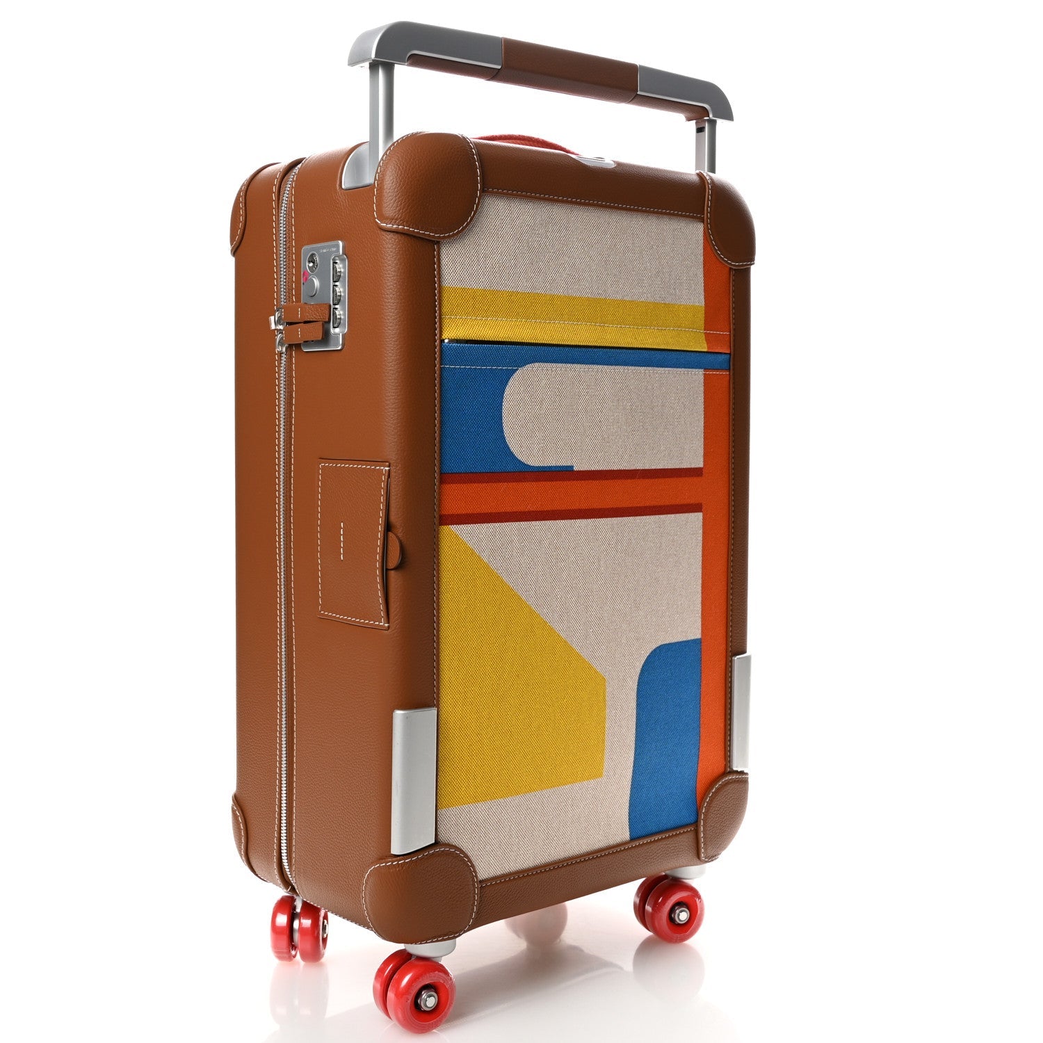 Canvas Taurillon Regate RMS Rolling Trolley Luggage Multicolor