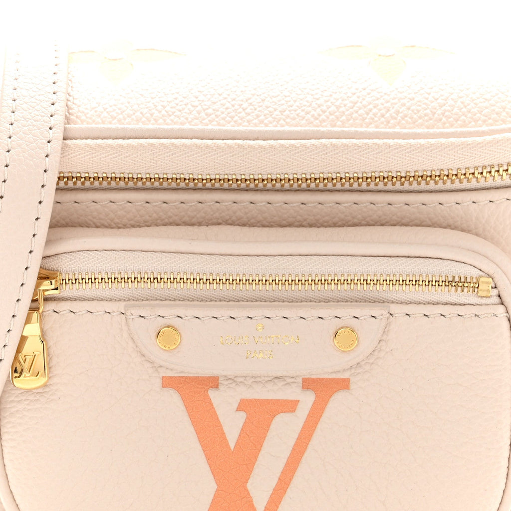 Empreinte Monogram Giant Mini By The Pool Bumbag  Cream Saffron