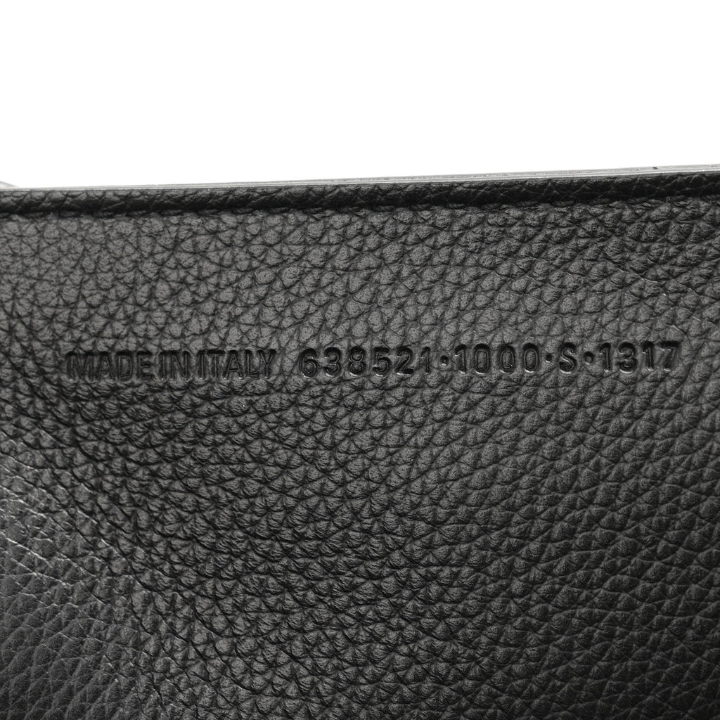 Grained Calfskin Neo Classic Black Hardware S City Black