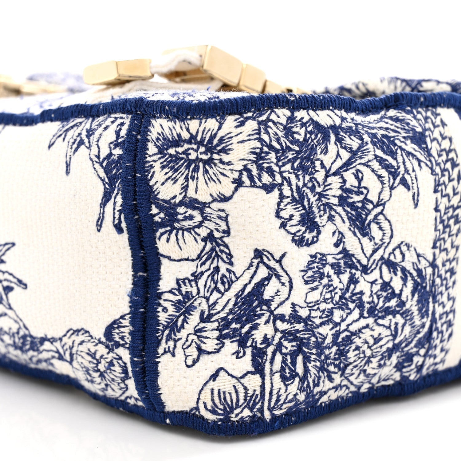 Canvas Embroidered Reve D'Infini Small Diorcamp Messenger  Blue