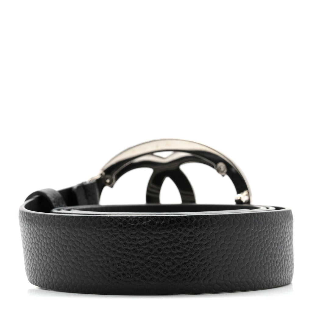 Caviar CC Quilted Belt 80 32 Black