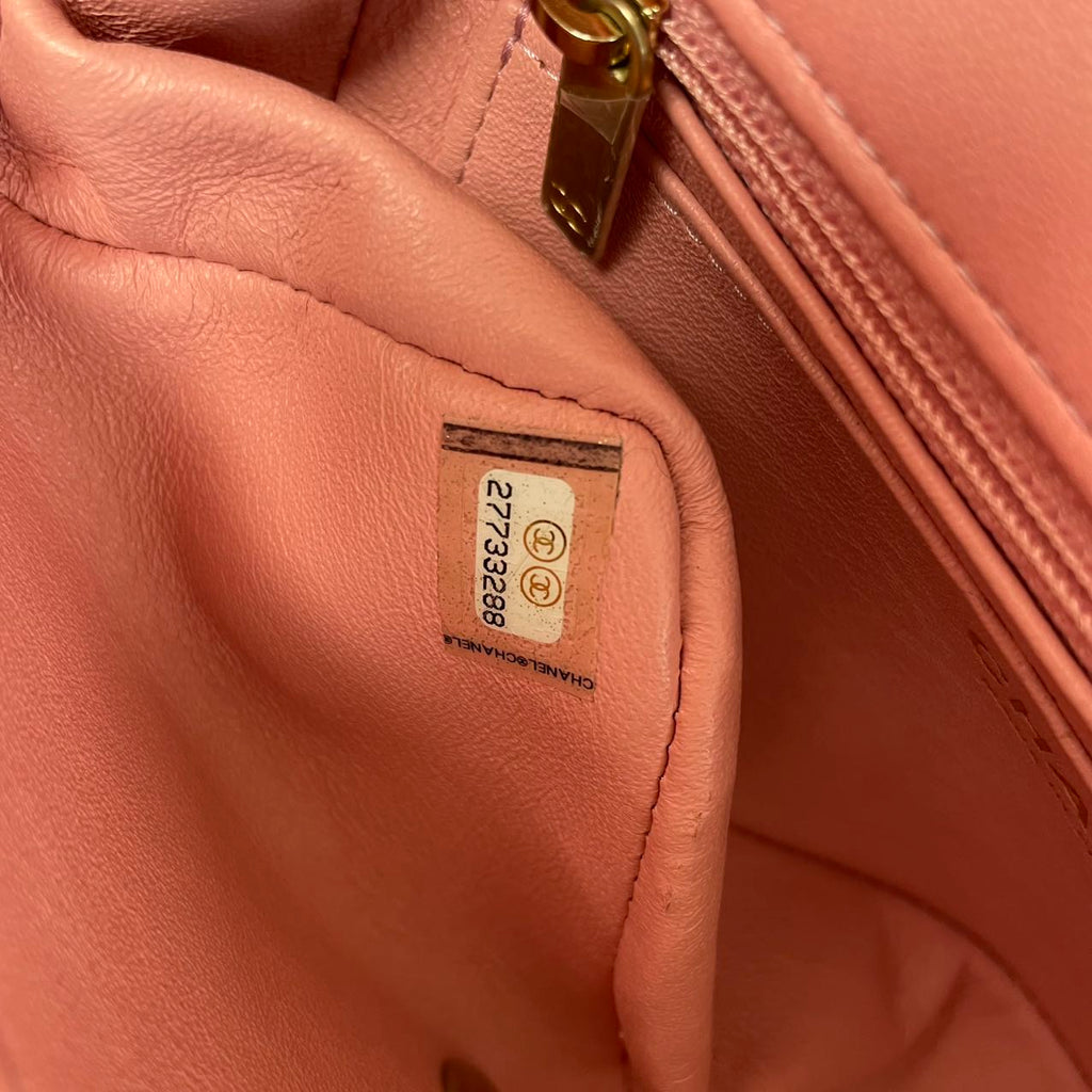 Chanel Pink Mini Rectangular Classic Flap Bag 2019