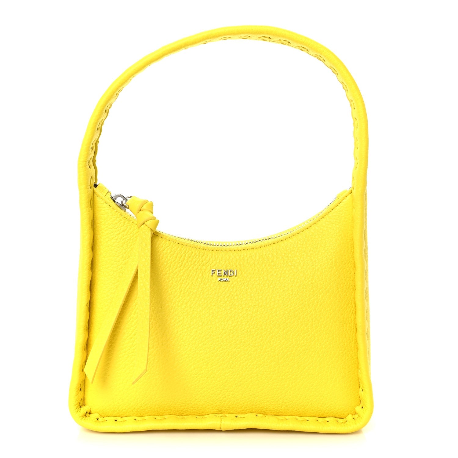 Cuoio Roma Sellerissima Nappa Sintetica Tape Stitch Mini Fendessence Shoulder Bag Pomelo Pomelo