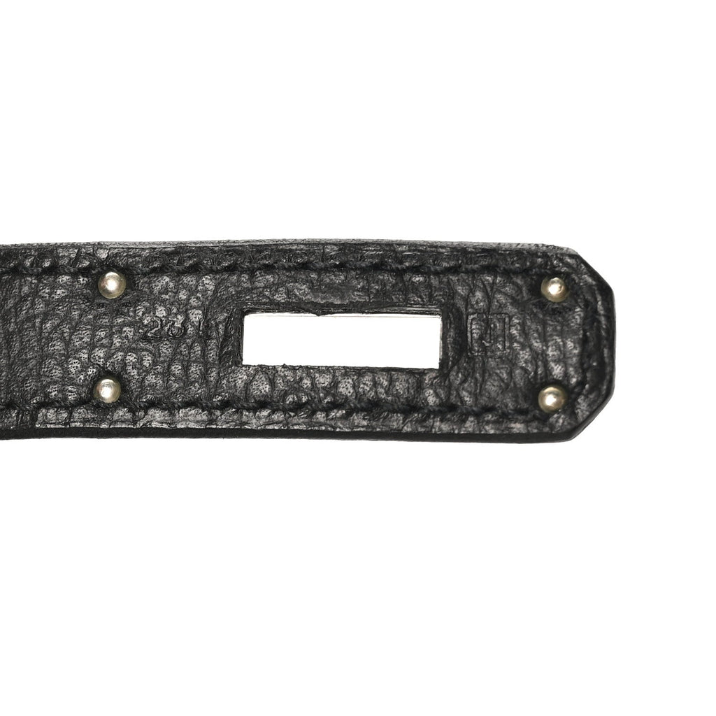 Taurillon Clemence Birkin 30 Black