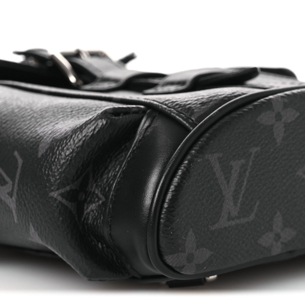 Monogram Eclipse Nano Christopher Backpack Black