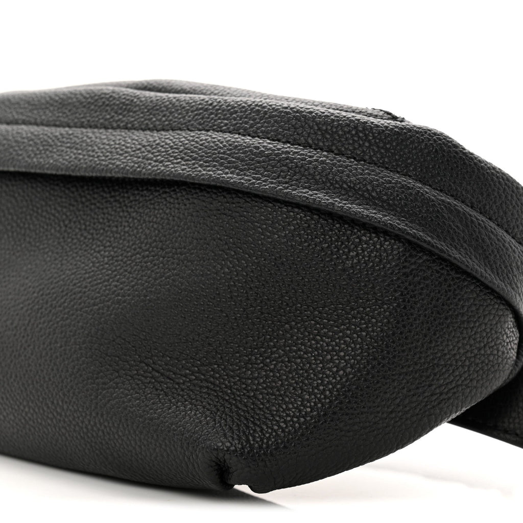 Grained Calfskin Embossed GG Monogram Belt Bag 80/32