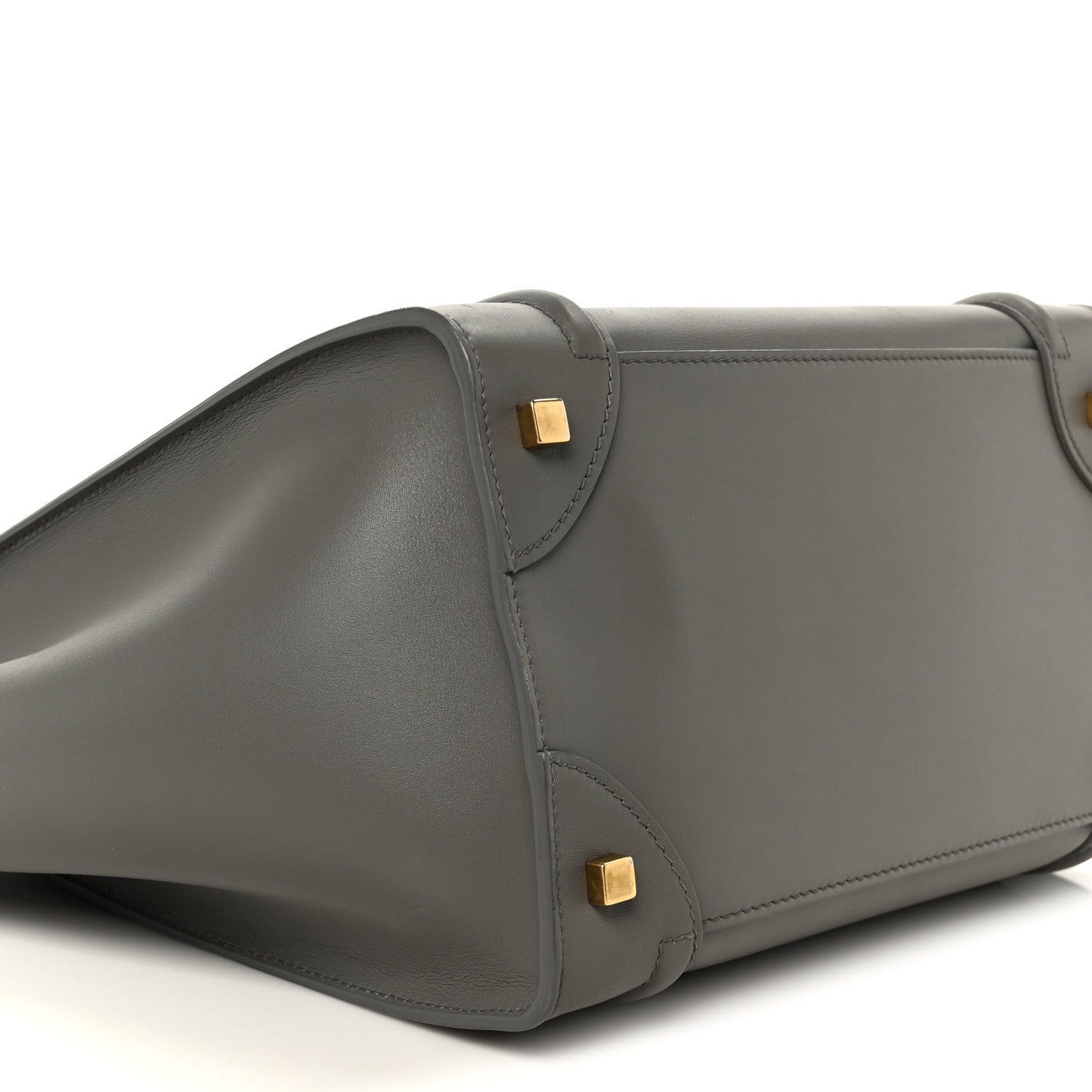 Smooth Calfskin Mini Luggage Grey