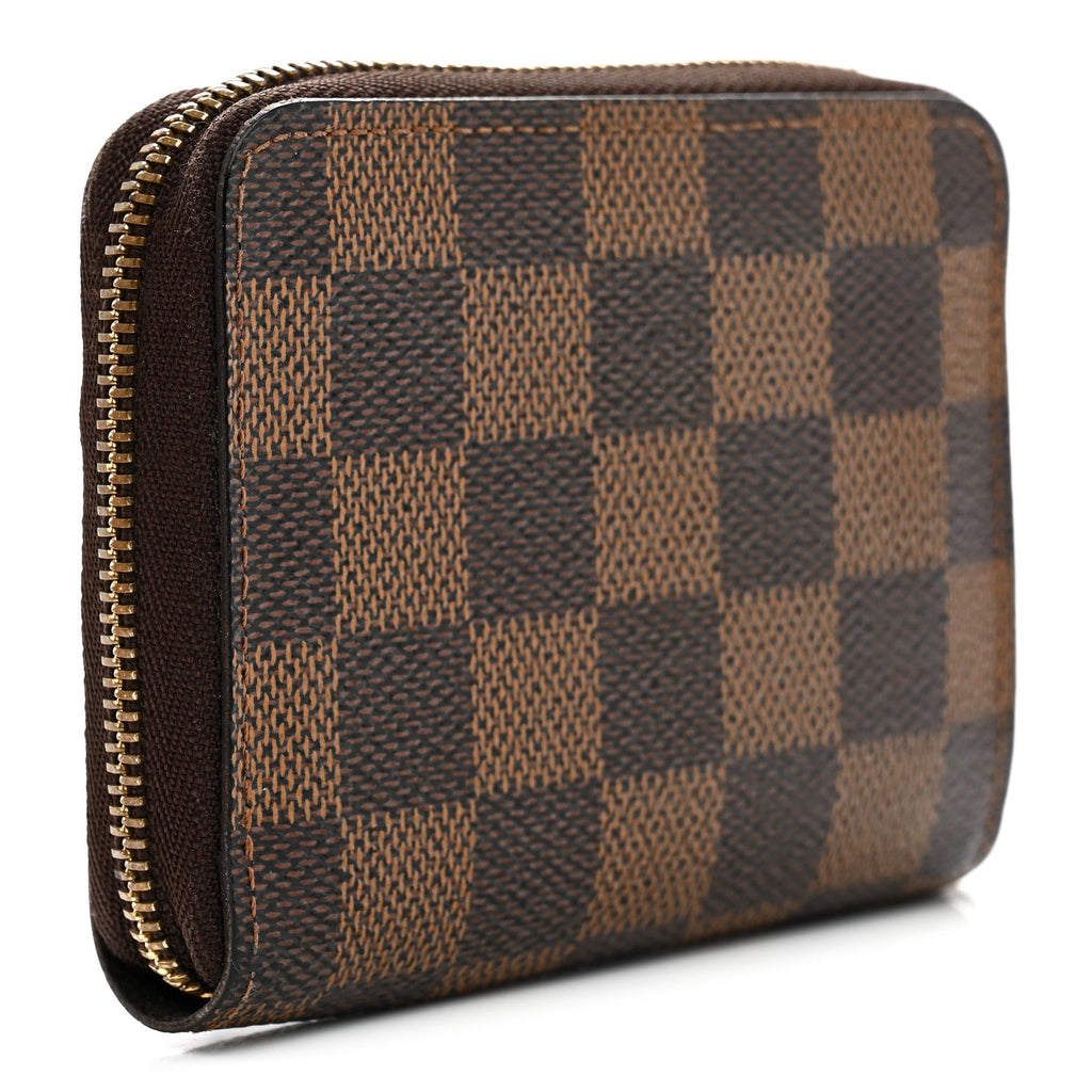 Damier Ebene Zippy Coin Purse