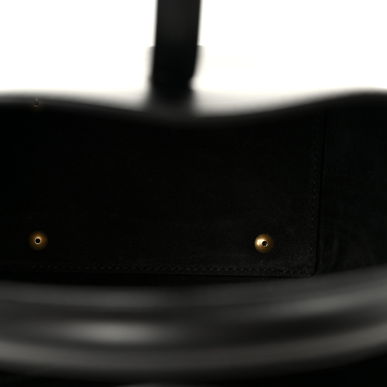 Shiny Calfskin Le 37 Mini Bucket Bag Black