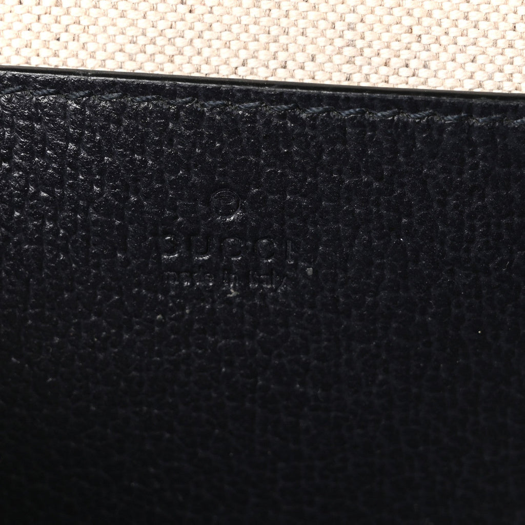 GG Supreme Monogram Textured Dollar Calfskin Web Mini Ophidia Envelope Shoulder Bag Beige Blue