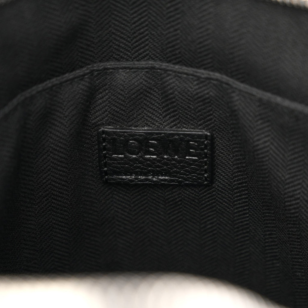 Grained Calfskin Military Backpack Black