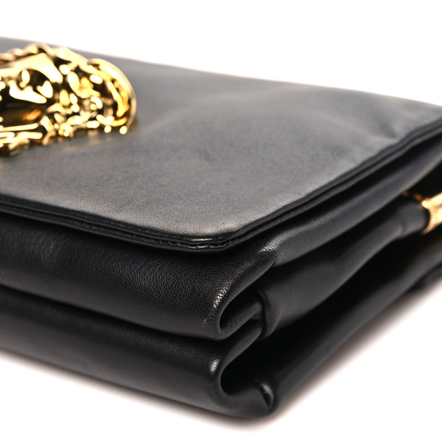 Nappa Palazzo Sultan Shoulder Bag Black