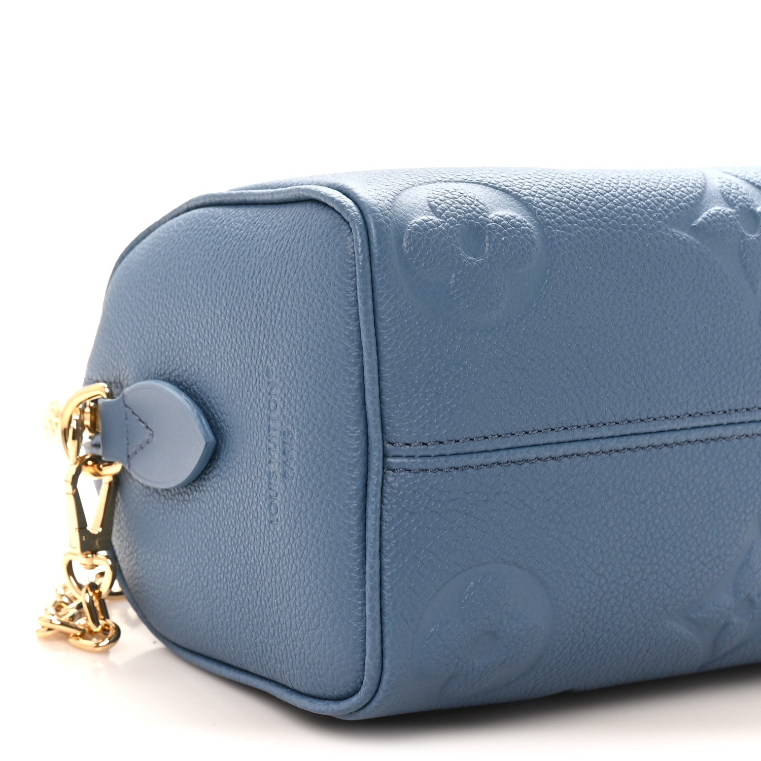 Empreinte Monogram Giant Speedy Bandouliere 20 Blue Jean