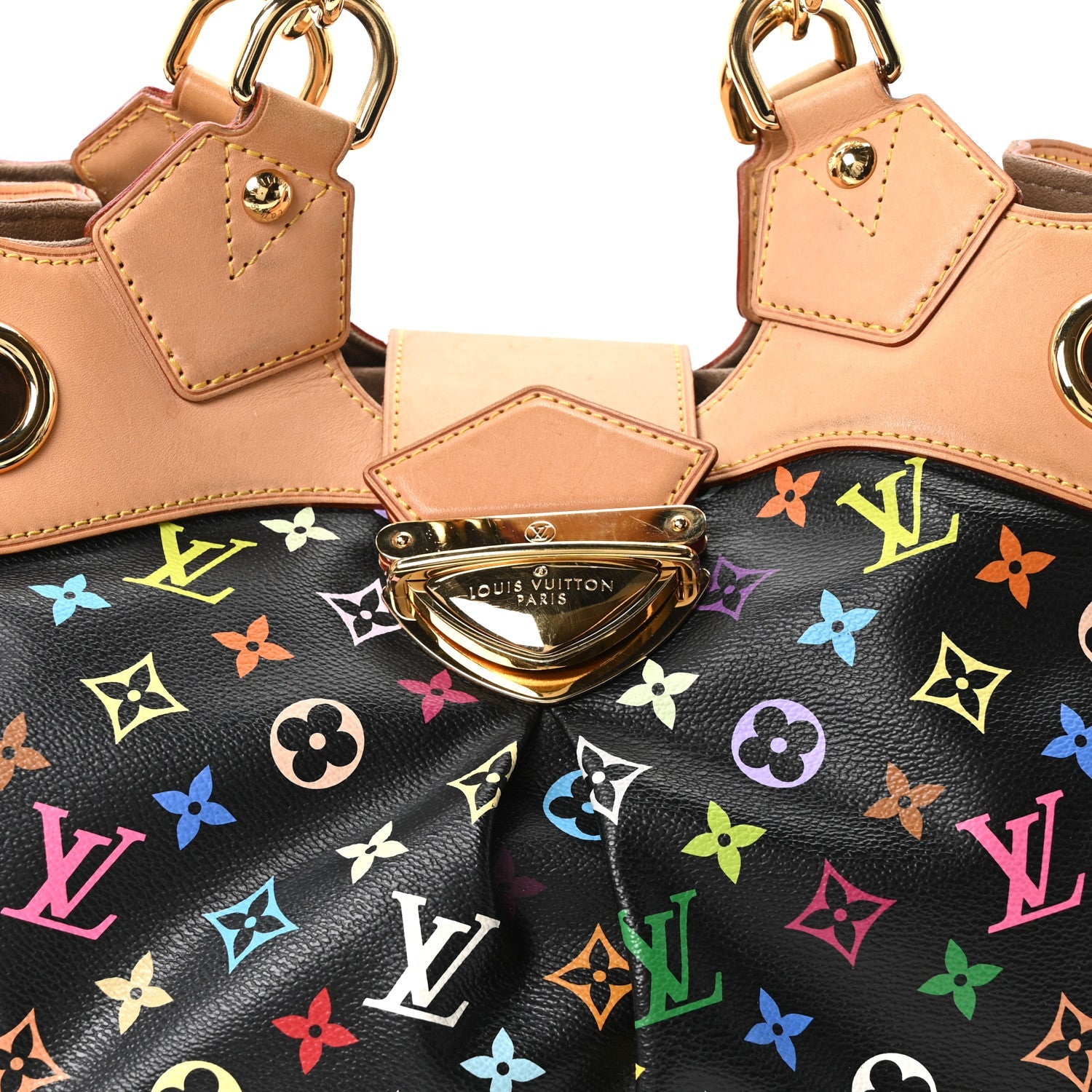 Monogram Multicolor Ursula Black