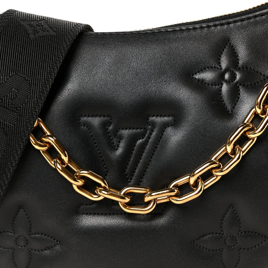 Calfskin Bubblegram Over The Moon Black