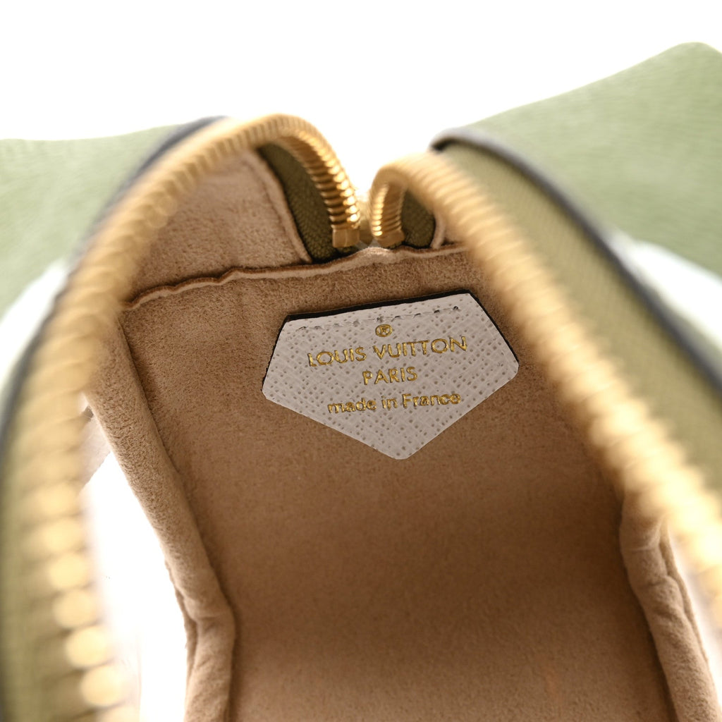 Monogram Giant Beach Pouch Kaki