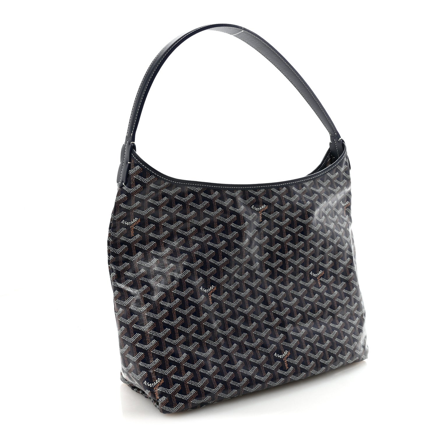 Goyardine Boheme Hobo Navy Blue